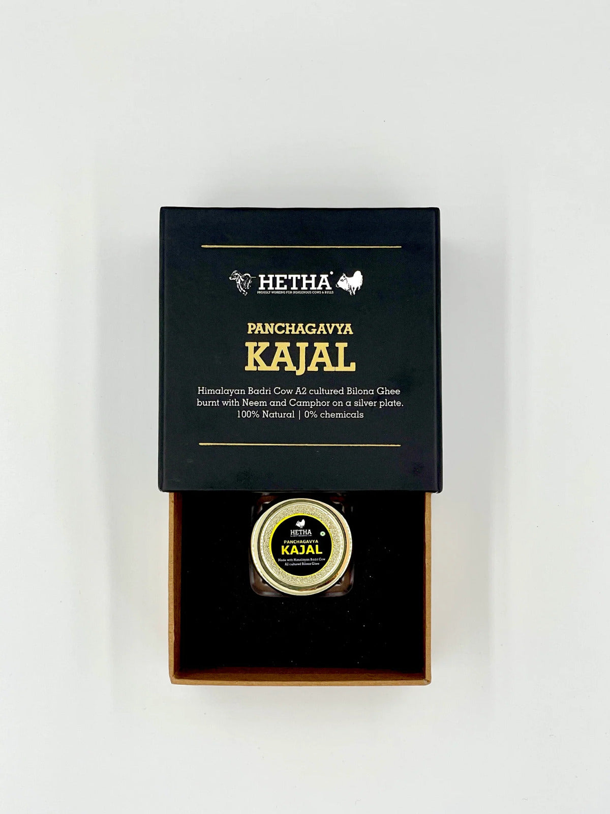 Hetha Ghee based Panchagavya Kajal - 100% Natural - Dista