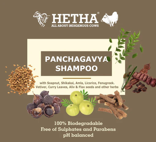 Hetha Panchagavya Shampoo - Dista