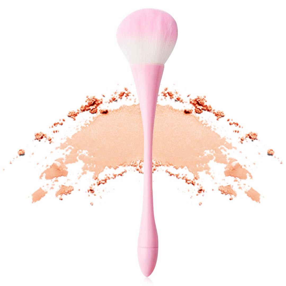 Gleva Ultimate Blend Makeup Brush - Pink White - Distacart