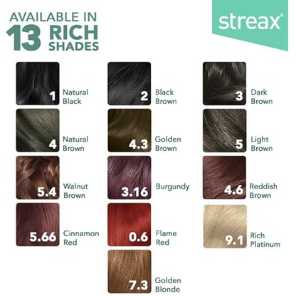 Streax Professional Permanent Hair Colour - 9.1 Rich Platinum - Dista