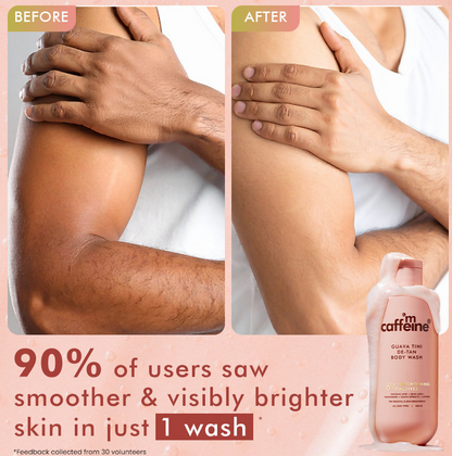mCaffeine De-Tan & Exfoliating Body Washes - Distacart
