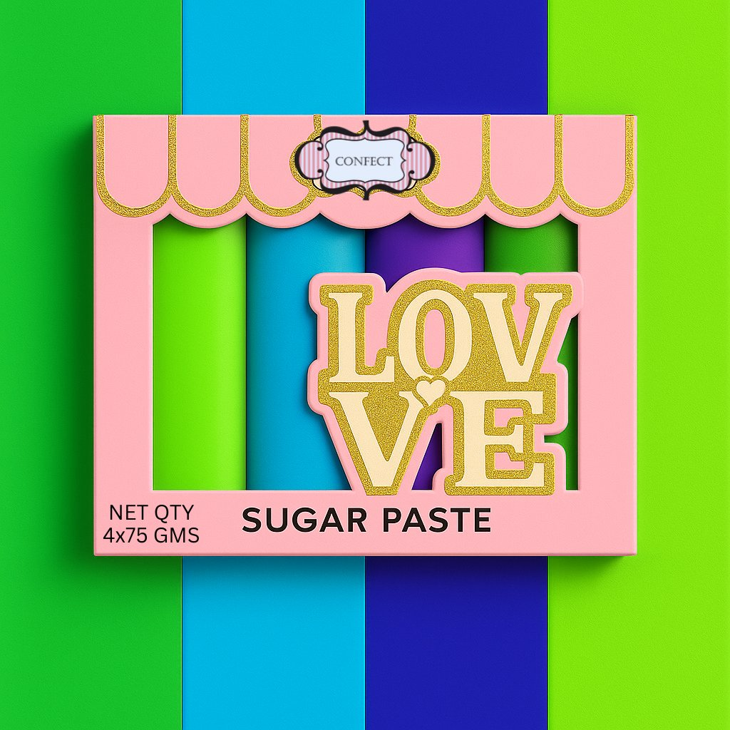 sugar paste multipack 3 300 gms