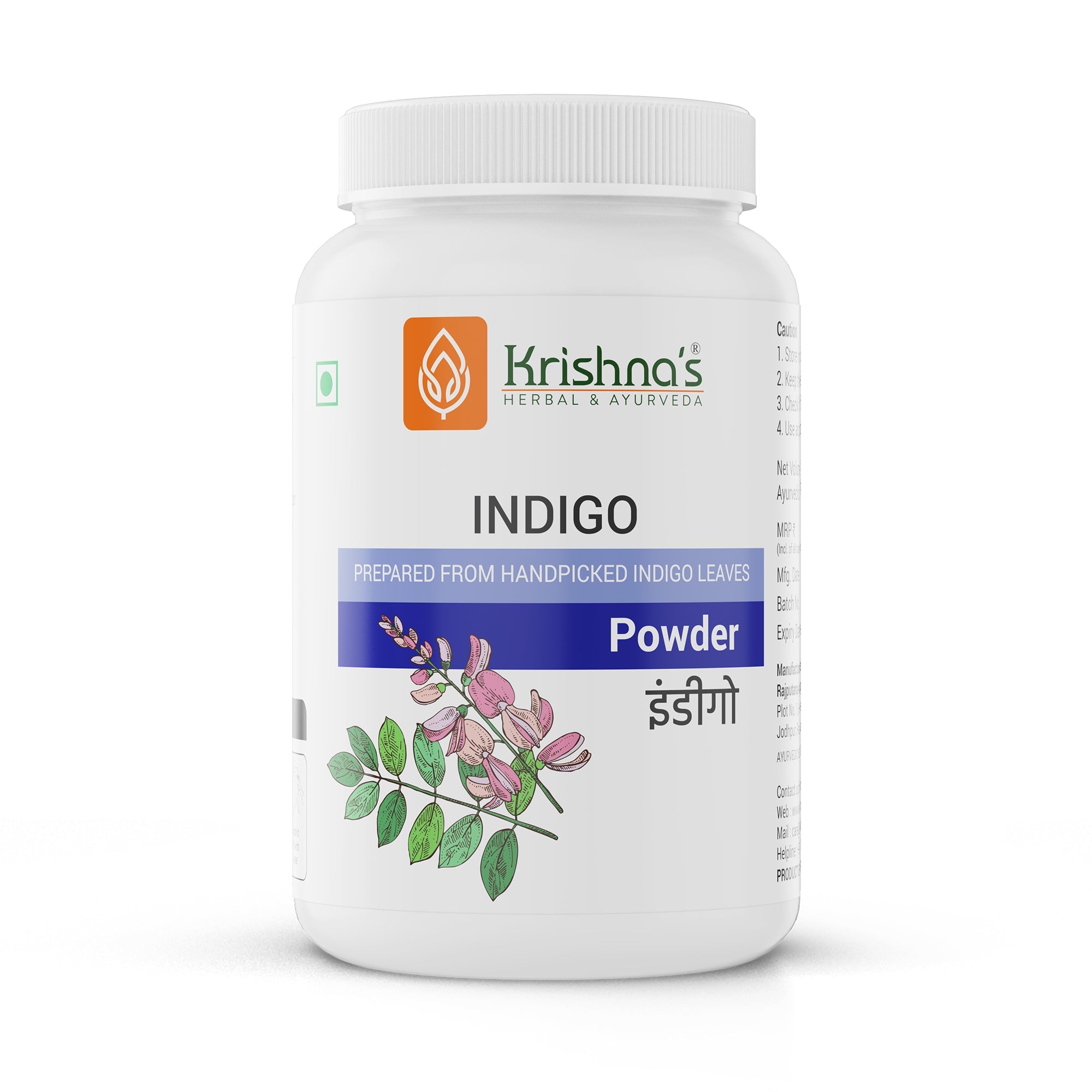 Krishna'S Herbal & Ayurveda Indigo Powder