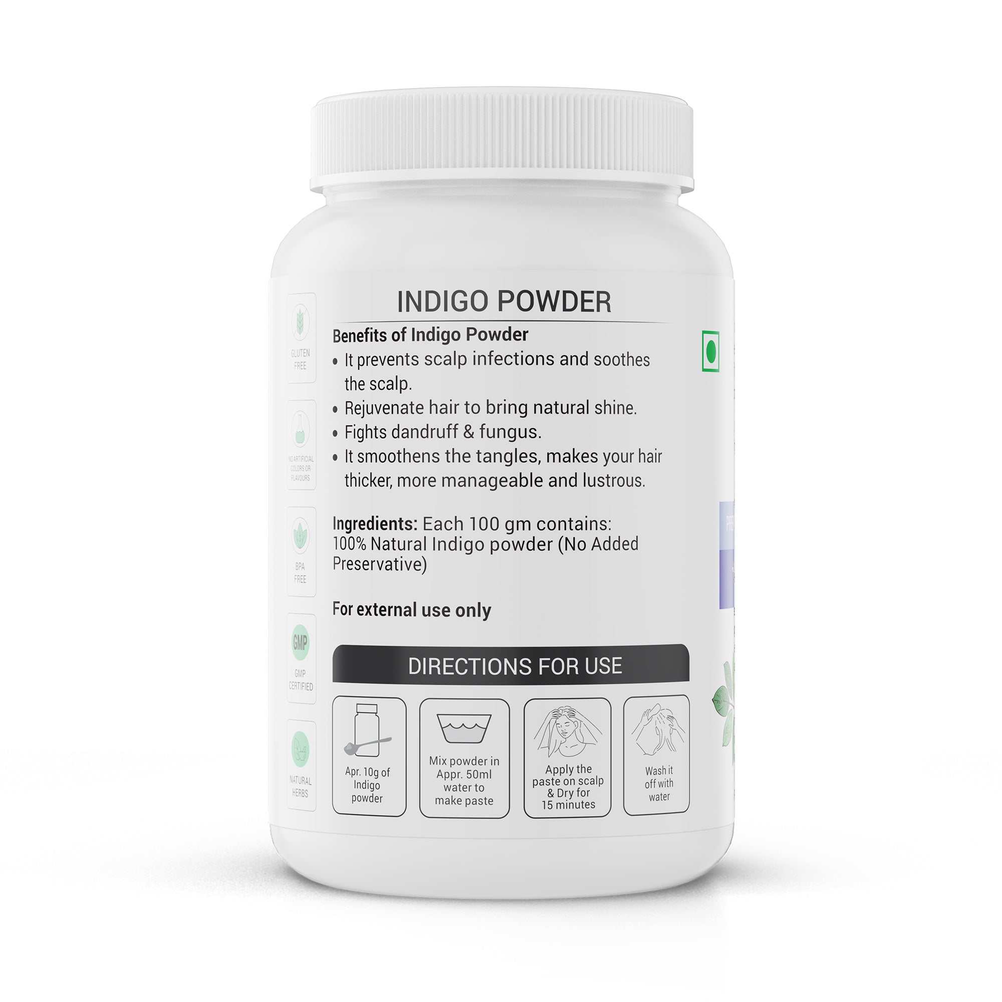 Krishna'S Herbal & Ayurveda Indigo Powder