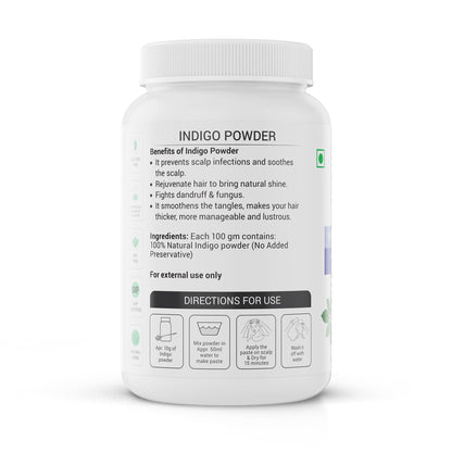 Krishna'S Herbal & Ayurveda Indigo Powder - Distacart