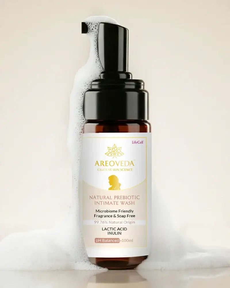 AreoVeda Natural Prebiotic Intimate Wash - Distacart