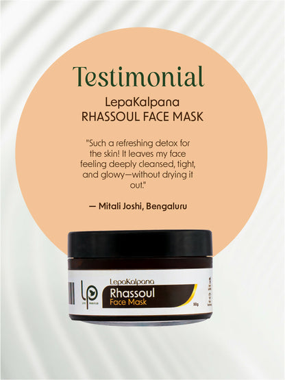 Life Purified Lepakalpana Rhassoul Face Mask - Distacart