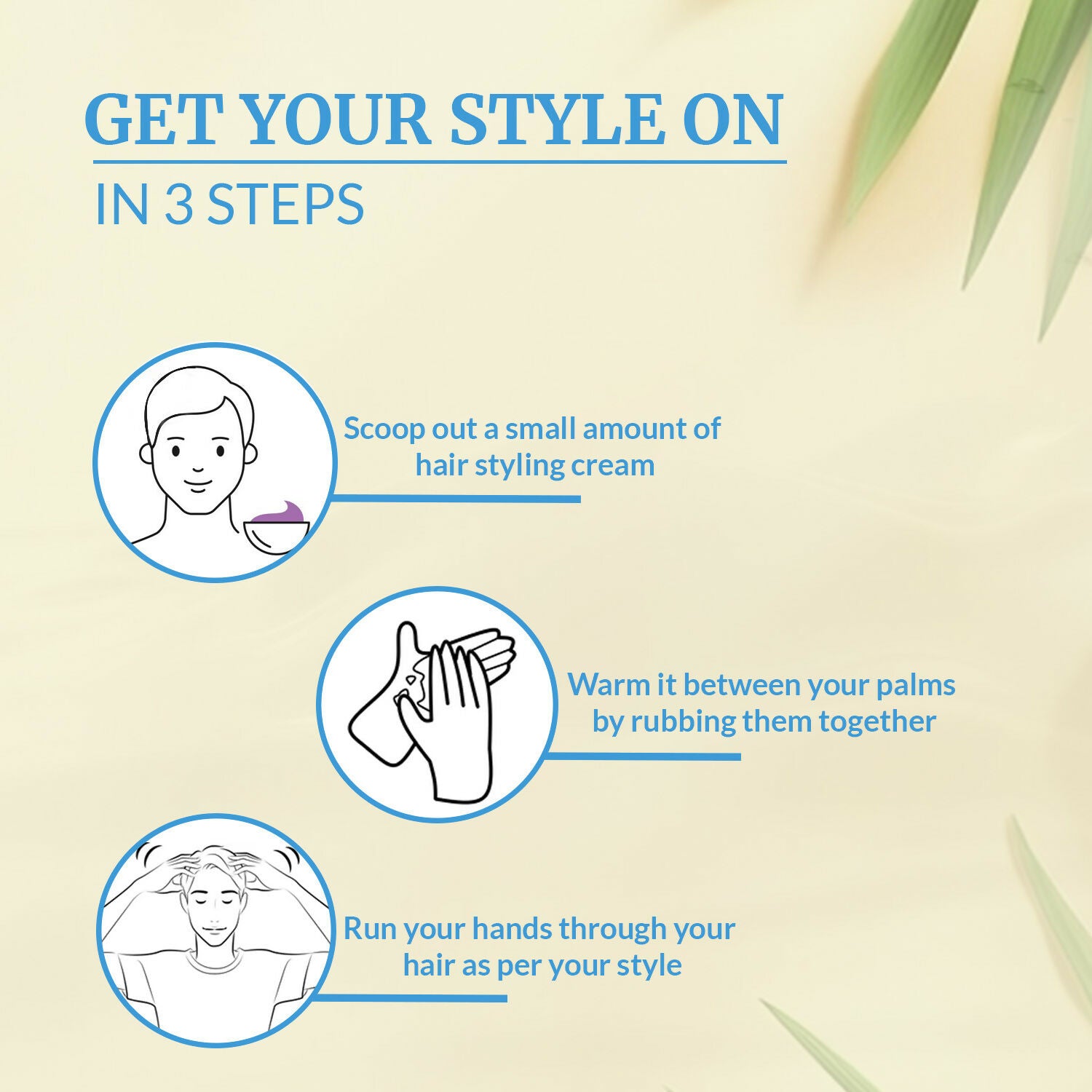 VI-JOHN Naturale Tropical Coconut Styling Hair Cream Strength & Shine