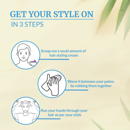 VI-JOHN Naturale Tropical Coconut Styling Hair Cream Strength & Shine - Distacart
