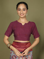 Thumbnail for Astita Lichi Silk Teal Saree