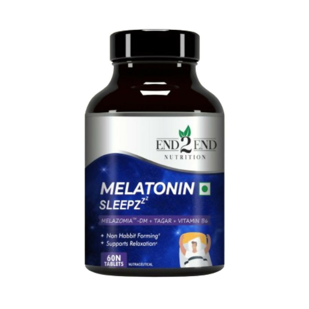 End2End Nutrition Melatonin Sleepzzz Tablets - Distacart