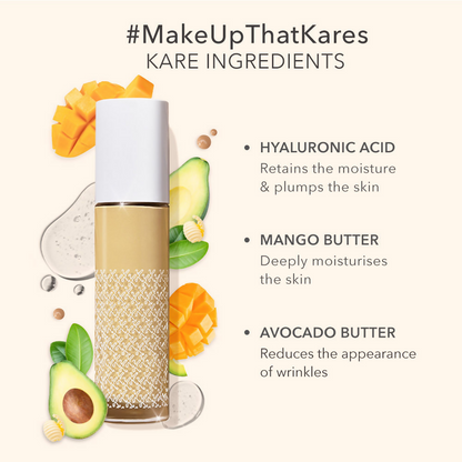 Kay Beauty By Katrina Kaif Hydrating Foundation - 125Y Medium - Distacart