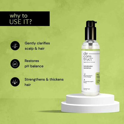 Deconstruct Nourishing Shampoo With Keratin & Biotin For Hair Breakage - Distacart
