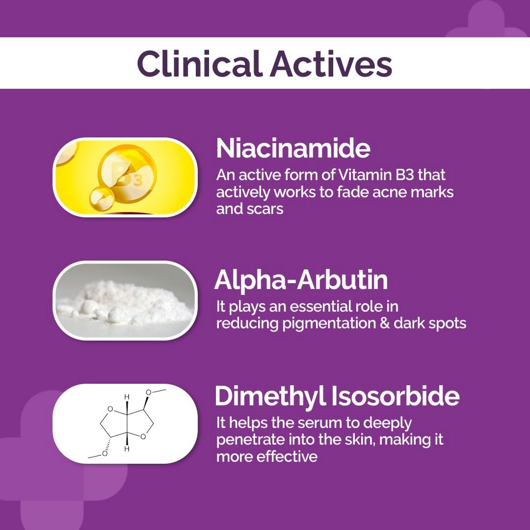 The Derma Co 5% Niacinamide Daily Face Serum With Alpha Arbutin & Multivitamin for Clear & Spotless Skin - Distacart