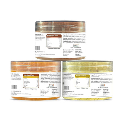 Sorich Organics Chocolate Badam Milk Golden Latte Jars Combo - Distacart