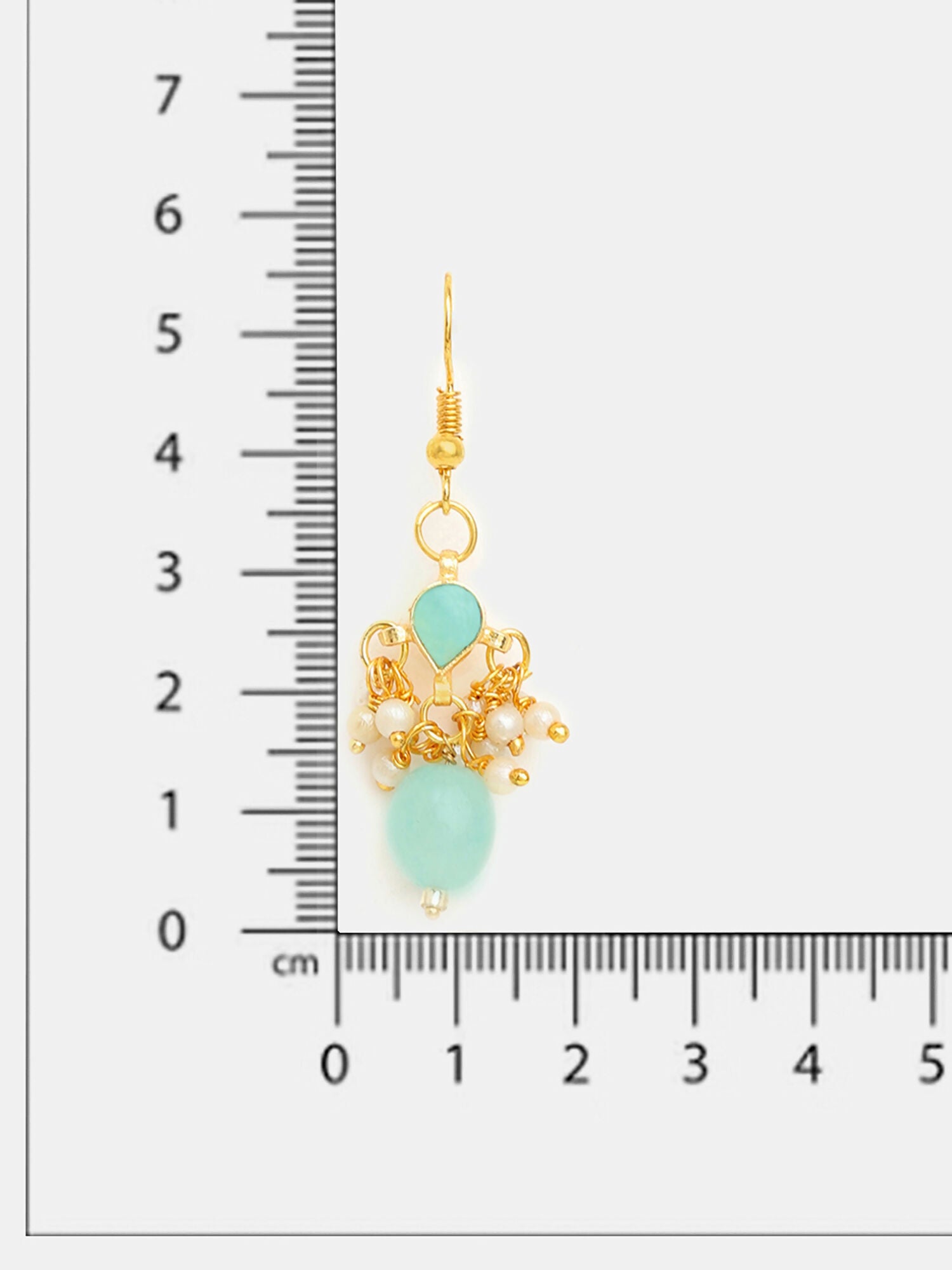 Ruby Raang Chandni Green Earring