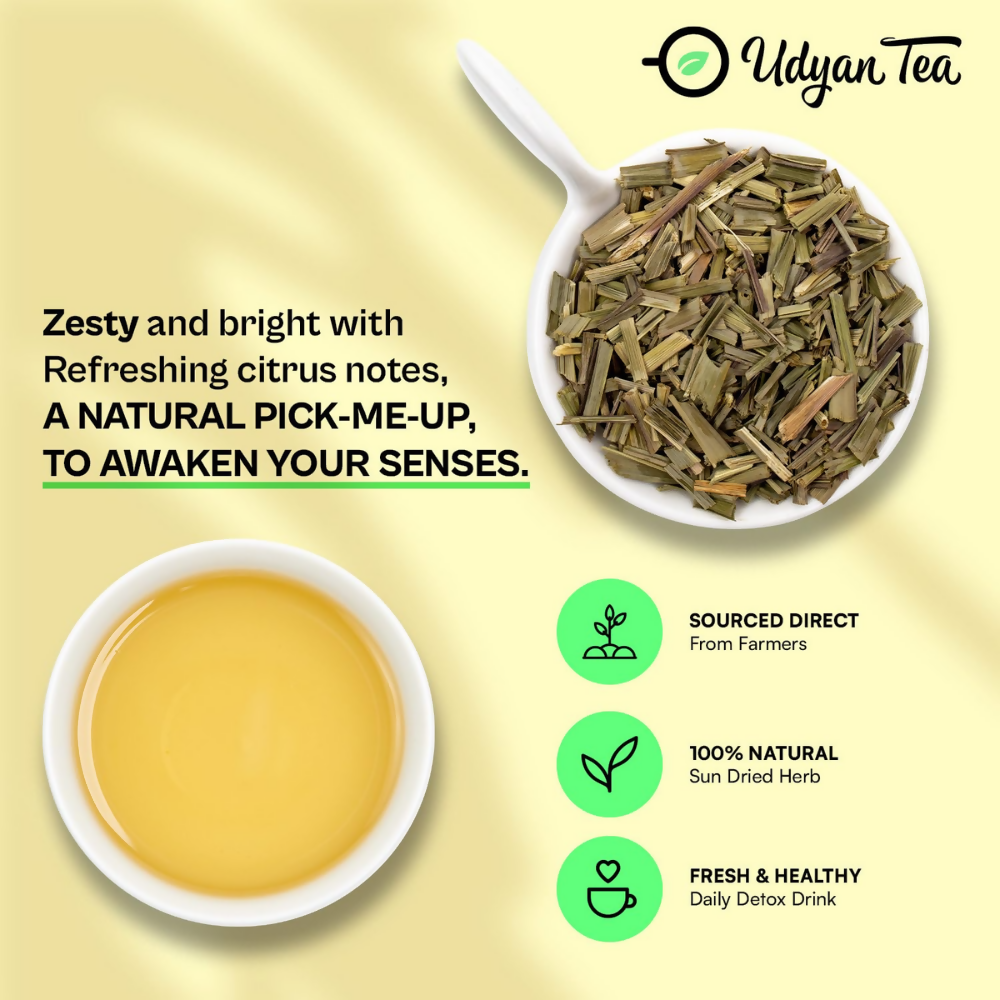 Udyan Tea Lemongrass Pure Herbal Tea - Dista