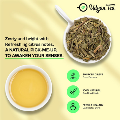 Udyan Tea Lemongrass Pure Herbal Tea - Dista