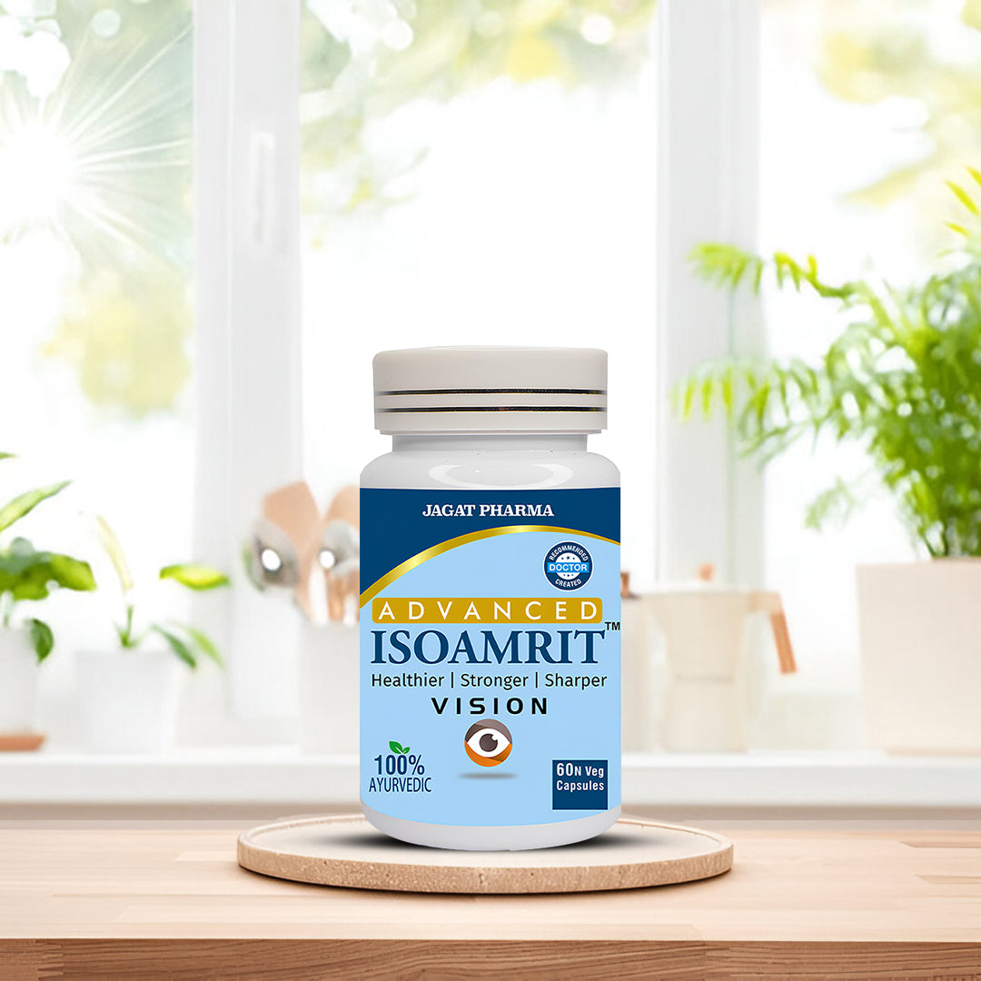 Jagat Pharma ISOAMRIT Eye Care Capsules For Dry Eyes - Distacart