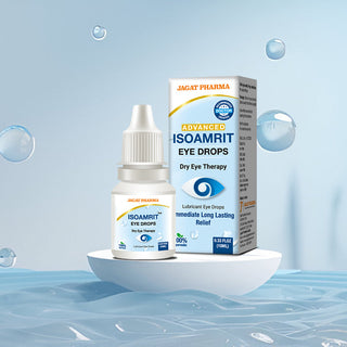 Jagat Pharma ISOAMRIT Ayurvedic Eye Drops for Dry Eyes- 10ml