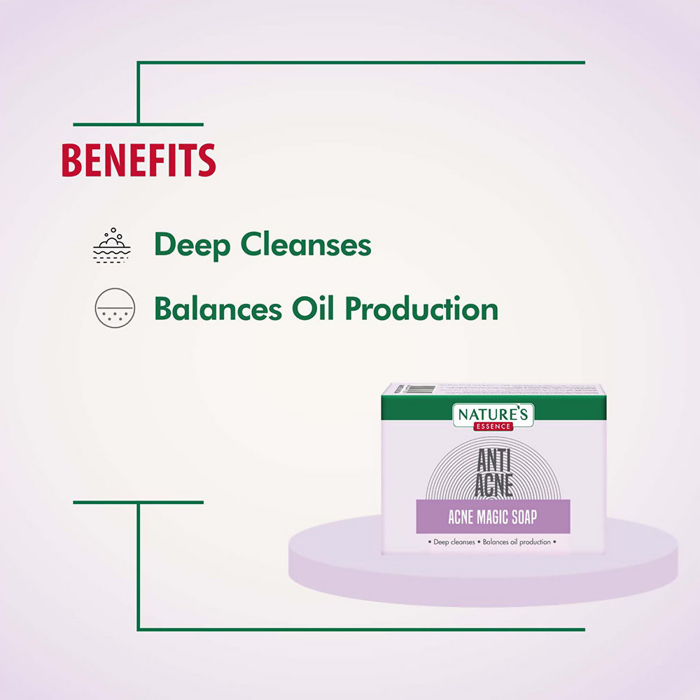 Nature's Essence Anti Acne Magic Soap - Distacart