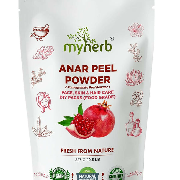 Myherb Pure Natural Organic Anar Peel Powder - Distacart