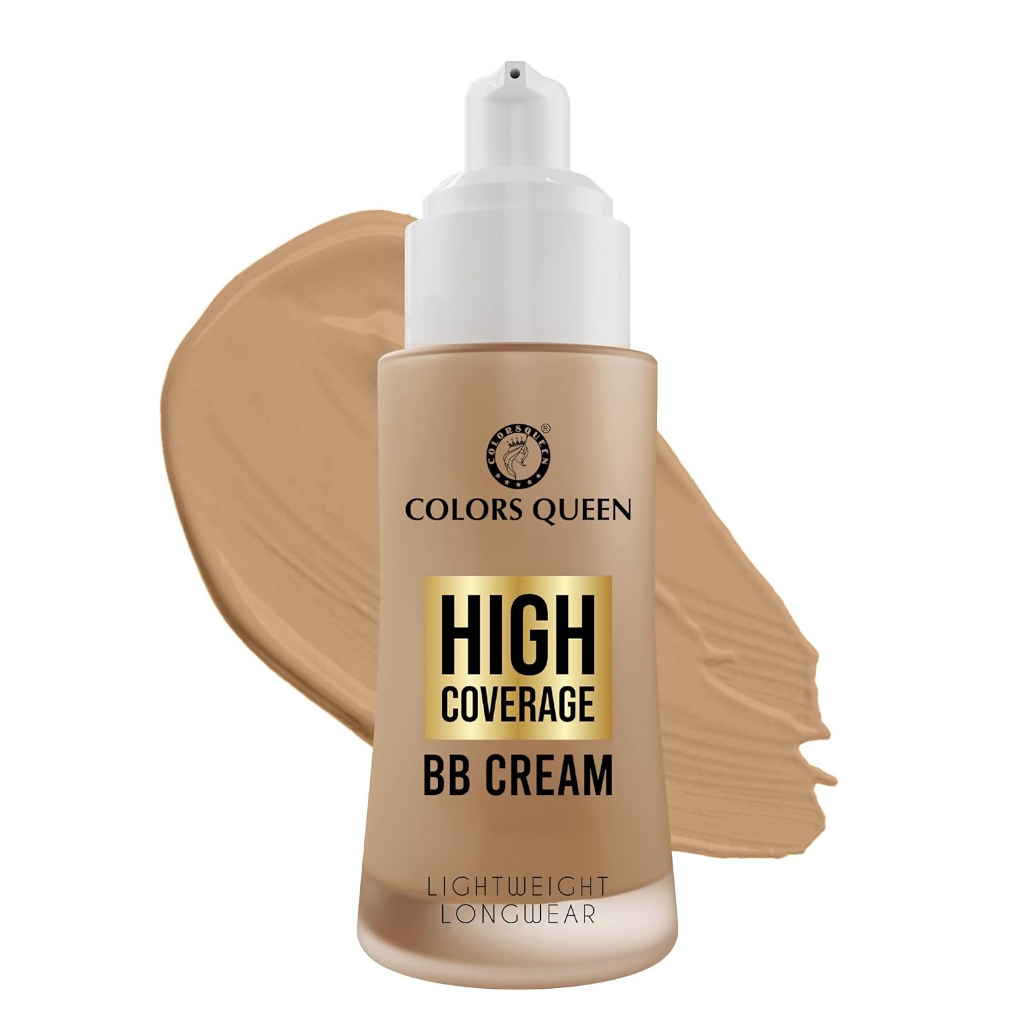 Colors Queen High Coverage BB Cream Foundation - Classic Ivory - Distacart