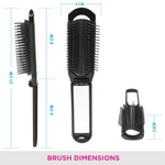 Thumbnail for Vega Folding Hair Brush with Mirror - Dista