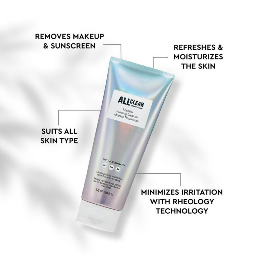 The Face Shop All Clear Micellar All-In-One Face Wash - Distacart