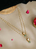 Ruby Raang Green Aventurine & Kundan Necklace - Distacart