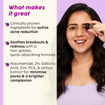 Thumbnail for PLIX The Plant Fix - Jamun Active Acne Regime With Cleanser & Toner To Unclog Pores & Reduce Acne - Distacart