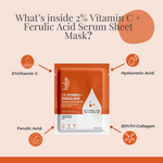 Thumbnail for Bake 2% Vitamin C + Ferulic Acid Serum Sheet Mask
