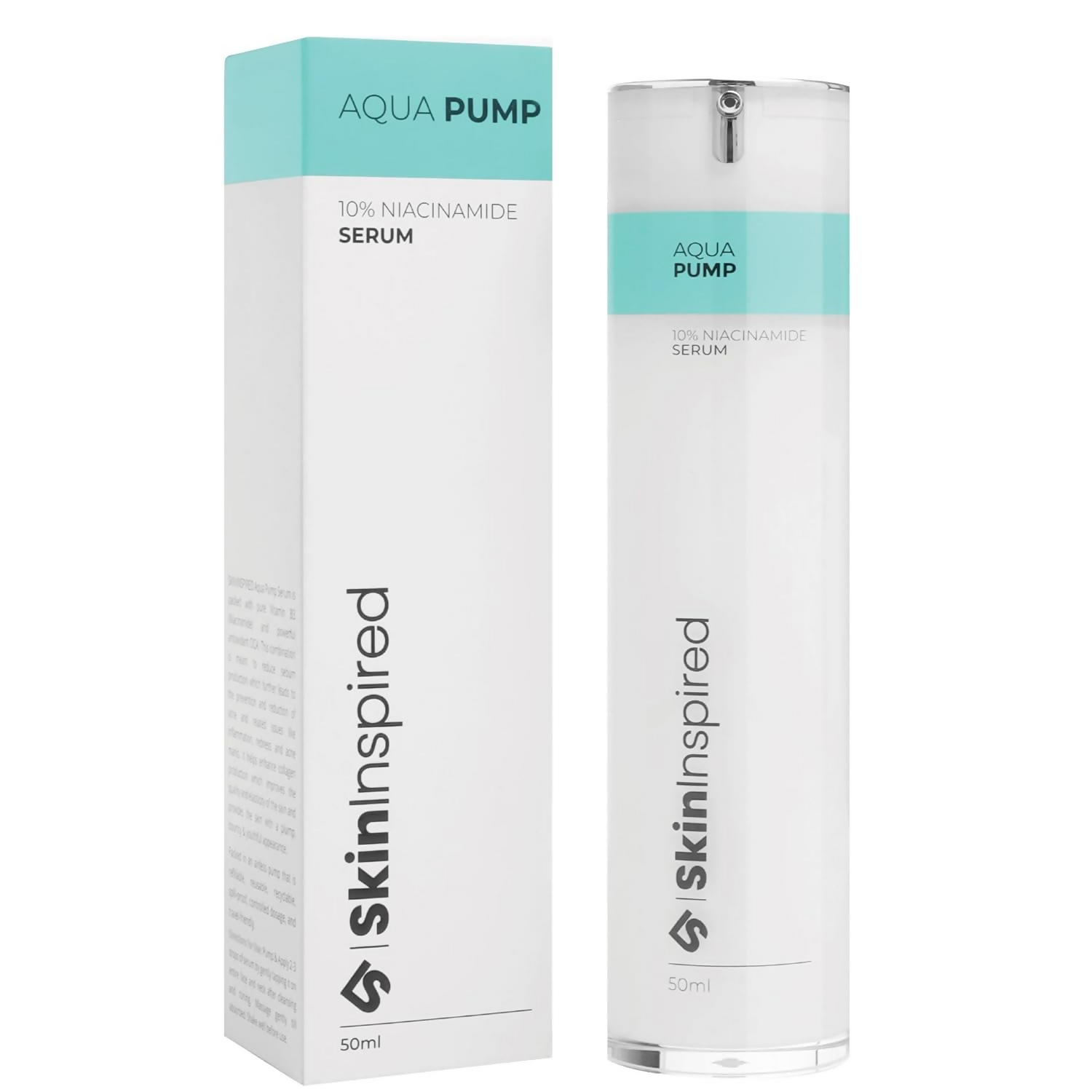 SkinInspired Aqua Pump 10% Niacinamide Face Serum - Distacart