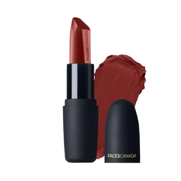 Faces Canada Weightless Matte Finish Lipstick - Maroon Love 06 - Distacart