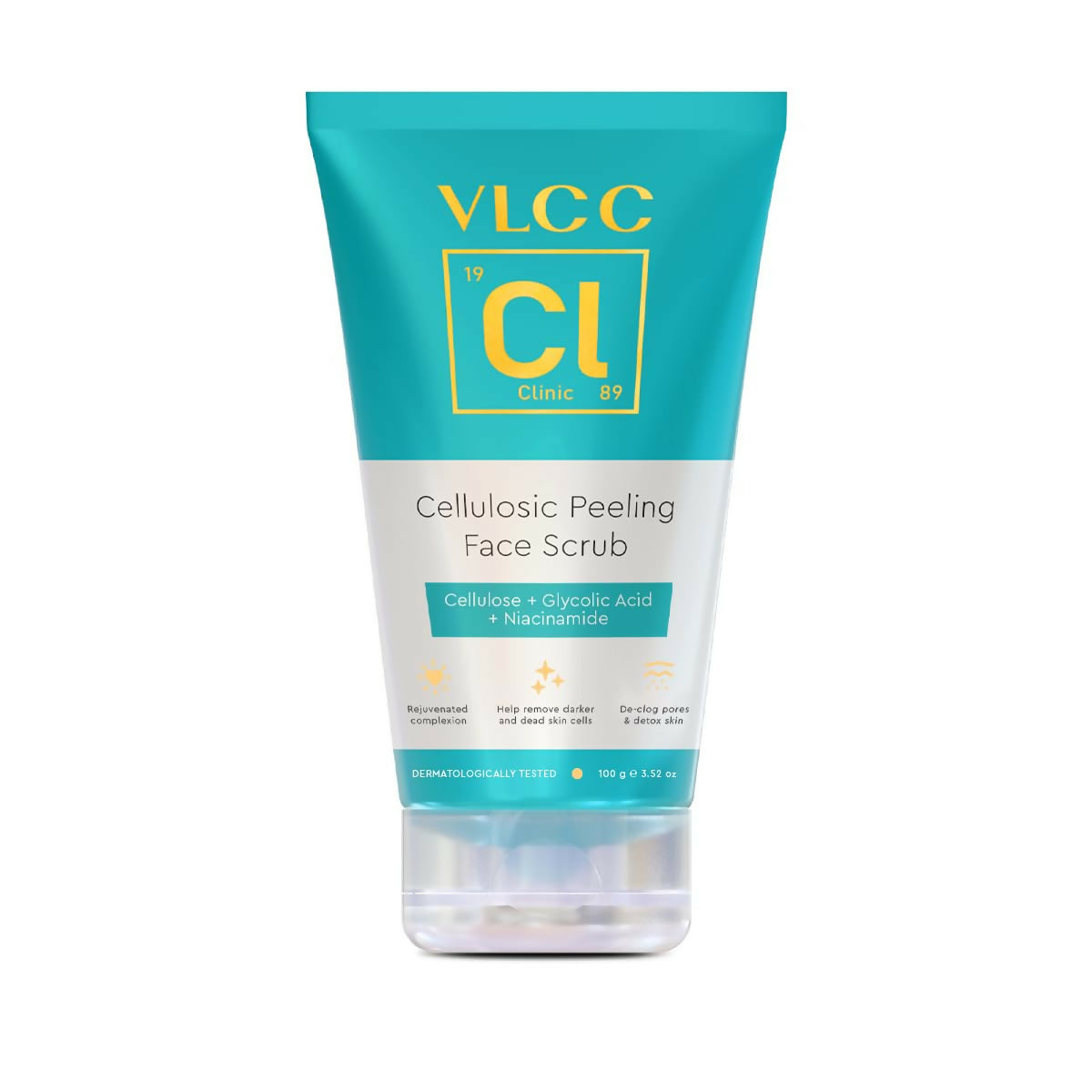 VLCC Clinic Cellulosic Peeling Face Scrub - Distacart