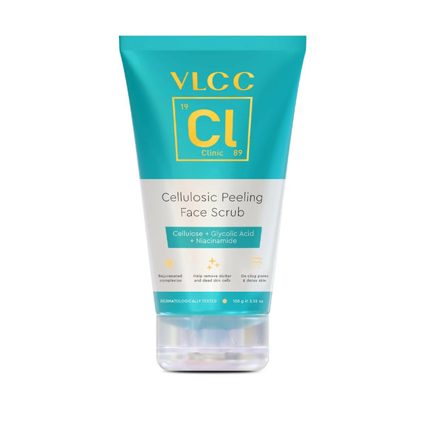 VLCC Clinic Cellulosic Peeling Face Scrub - Distacart