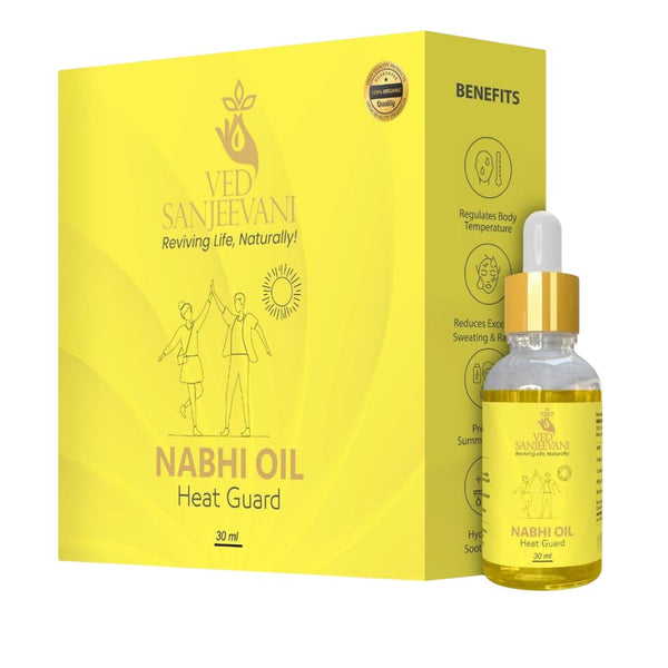 Ved Sanjeevani Heat Guard Nabhi Oil - Dista