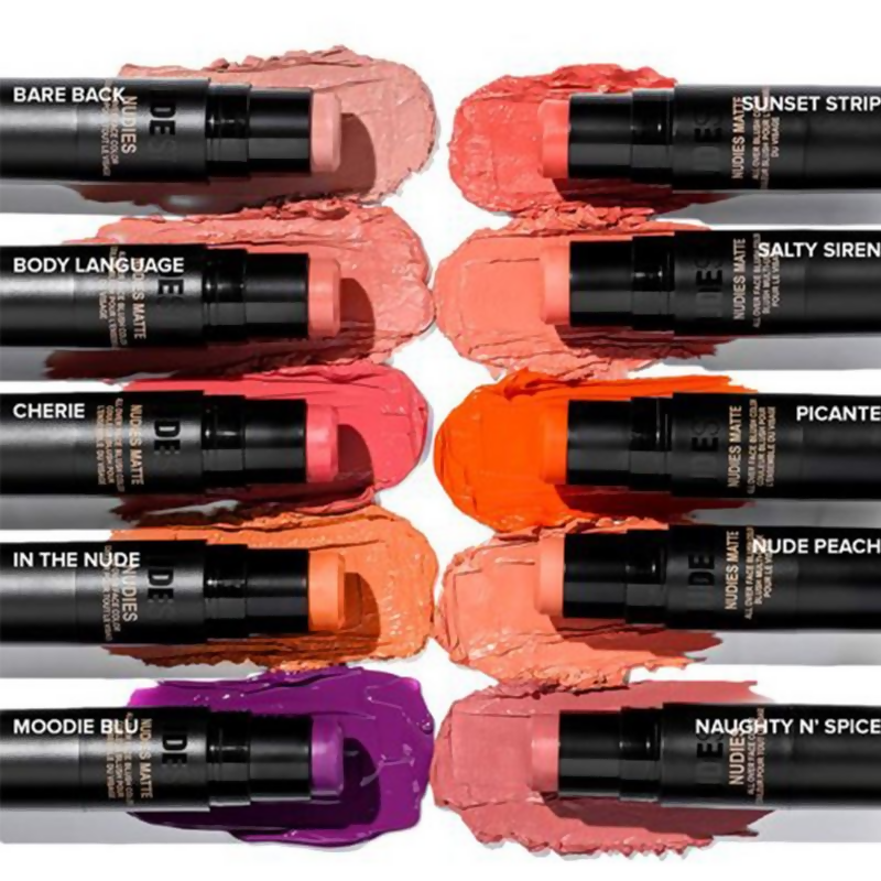 Nudestix Nudies Blush All Over Face Color - Bare Back - Distacart