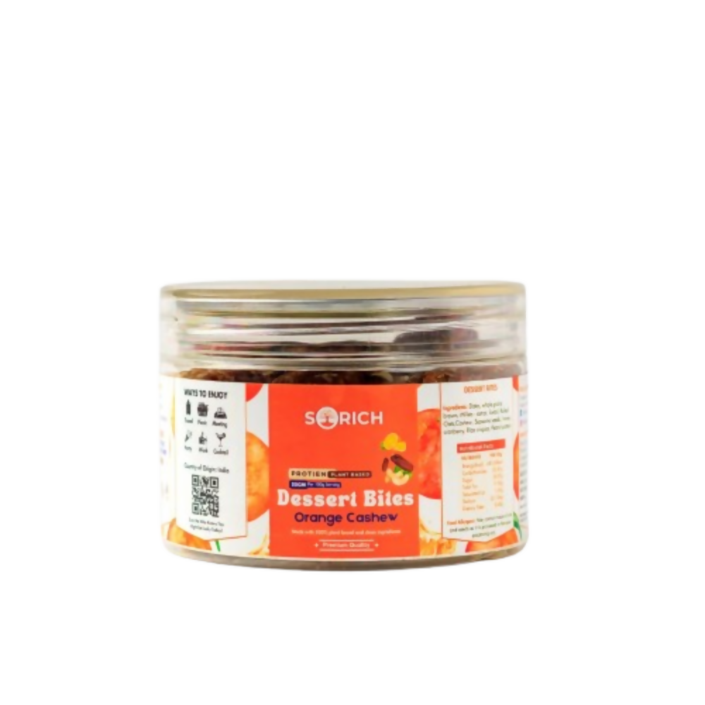 Sorich Organics Orange Cashew Bites - Distacart