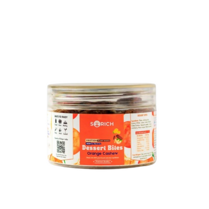 Sorich Organics Orange Cashew Bites - Distacart