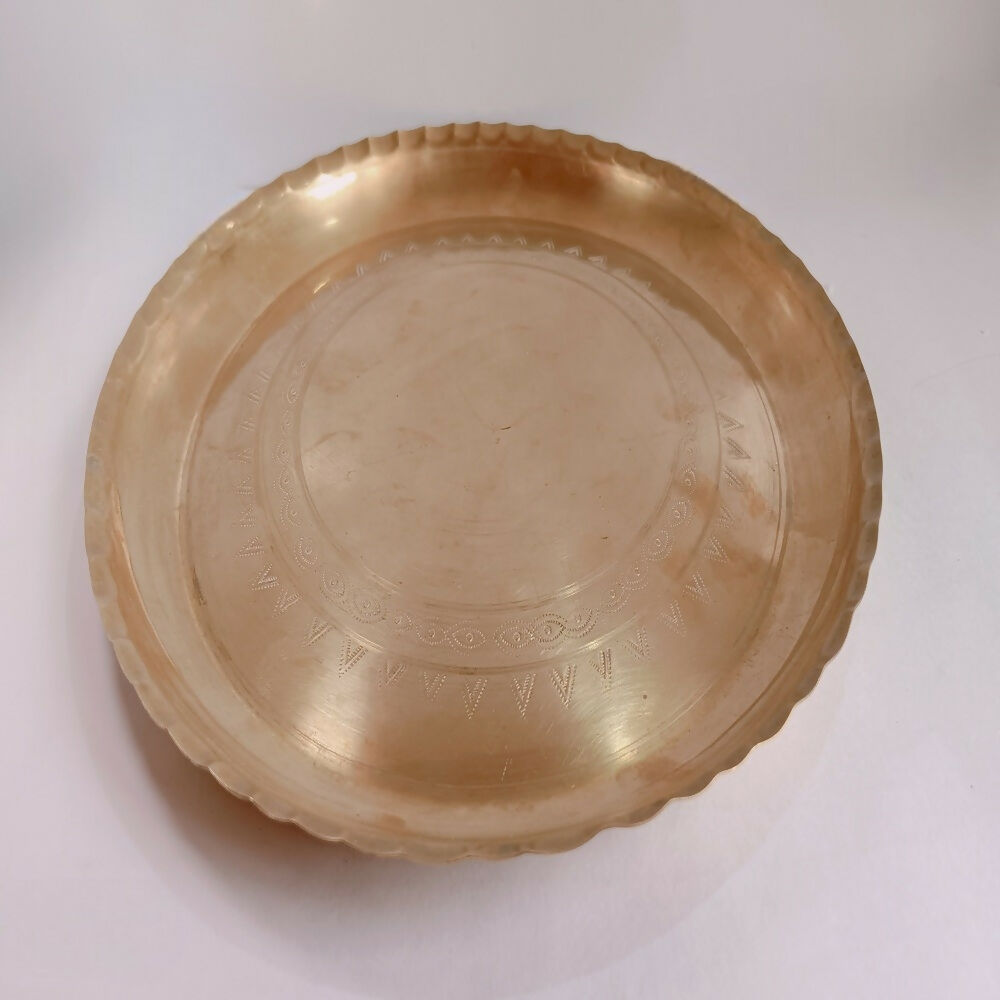 Brass Rekabi/Thali - Distacart