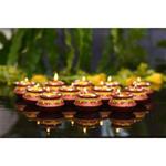 Thumbnail for CraftVatika Handmade Wax Clay Mitti Diya For Decoration