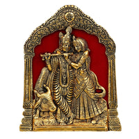 Thumbnail for Webelkart Premium Metal Radha Krishna Idol - Distacart