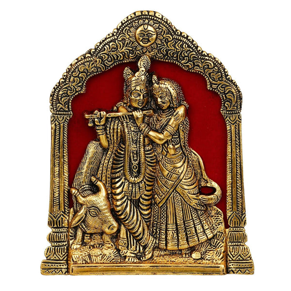 Webelkart Premium Metal Radha Krishna Idol - Distacart