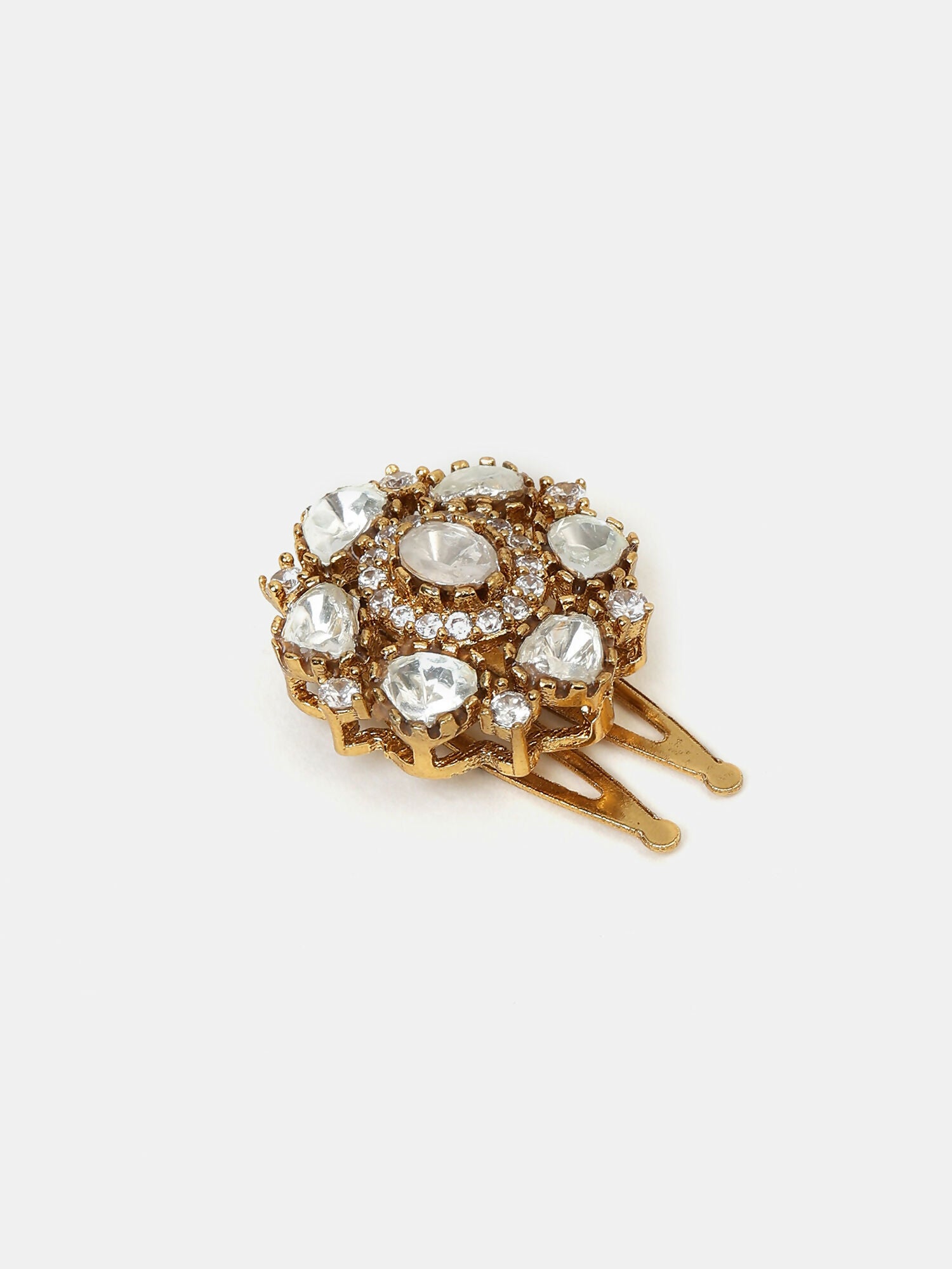 Ruby Raang Crown Leaf Hair Pin - Distacart