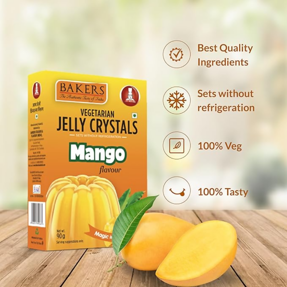 BAKERS Jelly Crystals - Mango - Dista