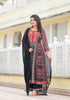 Juniper Women's Black Silk Blend Printed Kurta Set - Distacart