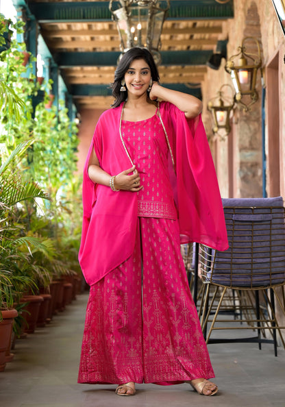 Juniper Women's Pink Polyester Printed Set - Distacart