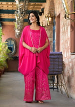 Thumbnail for Juniper Women's Pink Polyester Printed Set - Distacart