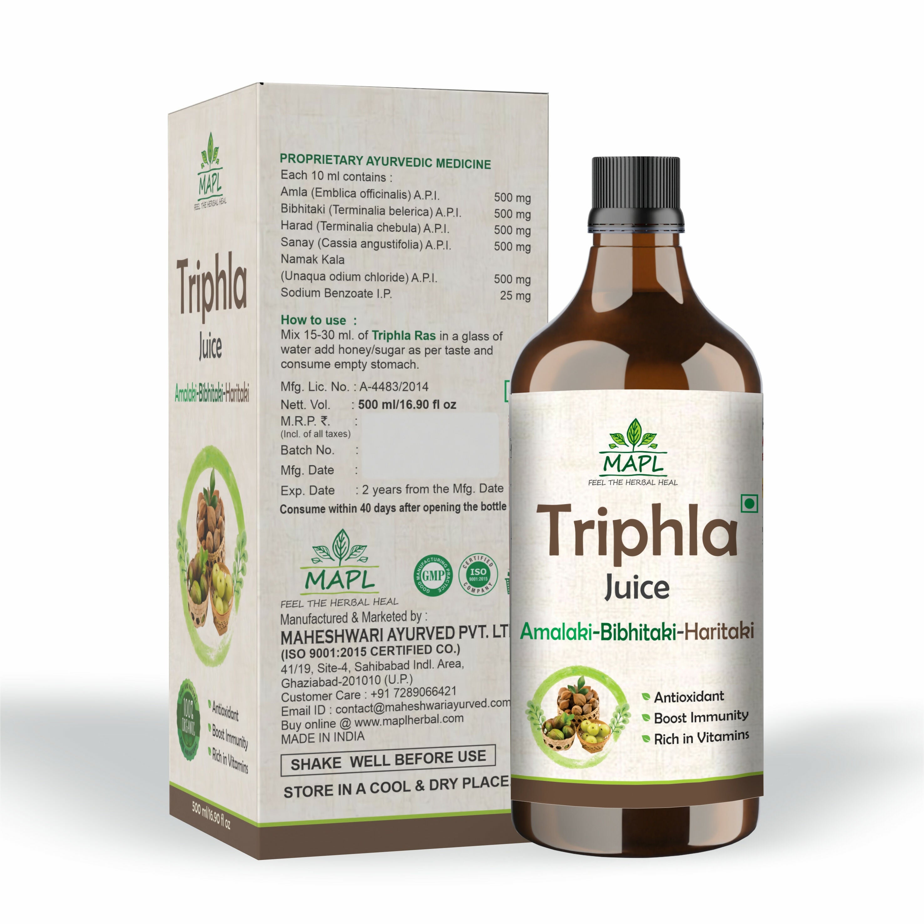 MAPL Triphala Juice